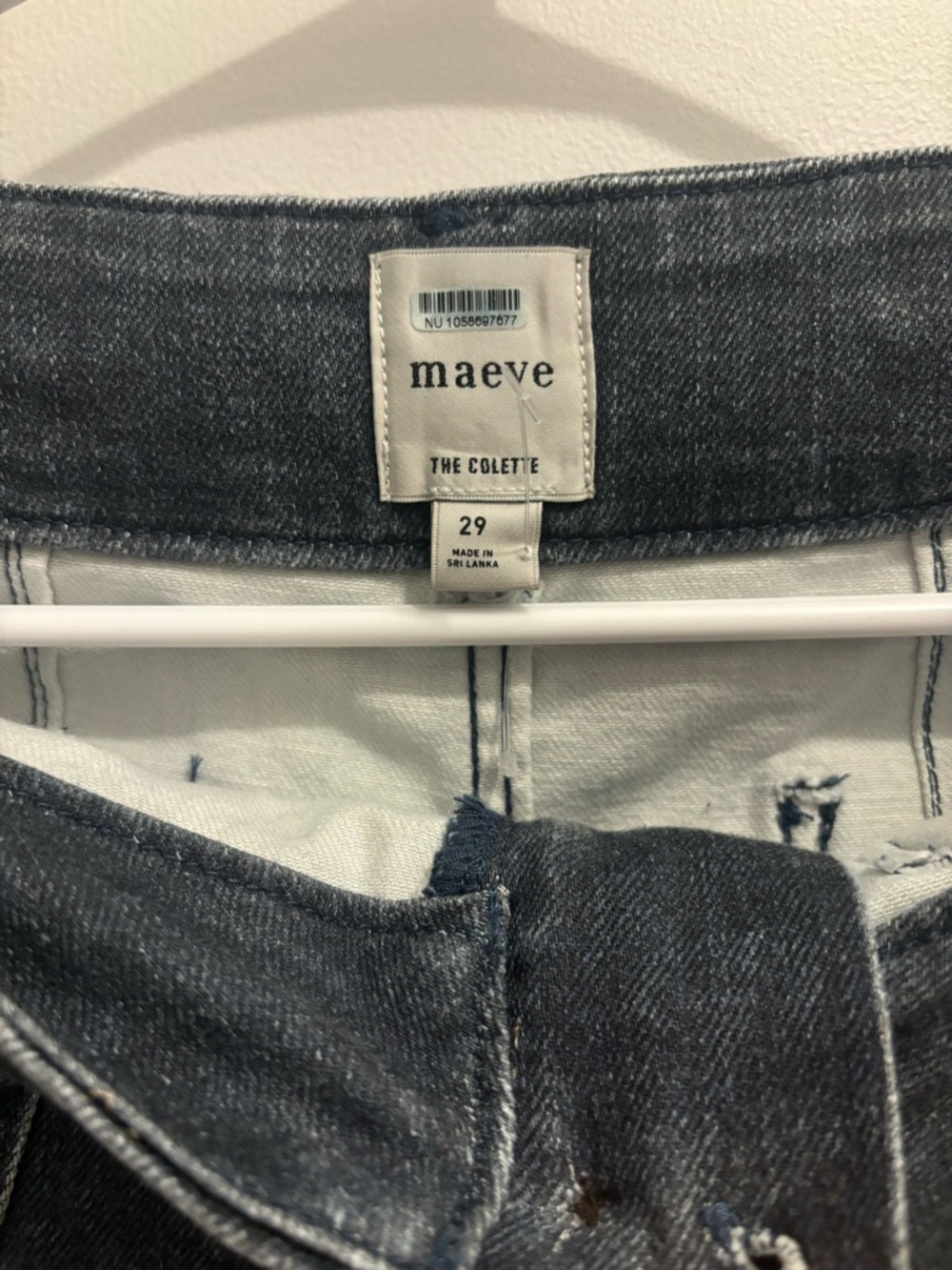 Maeve by Anthropologie Colette Denim Cropped Wide Leg Jeans Size 29 Fruit Print - Picture 6 of 8